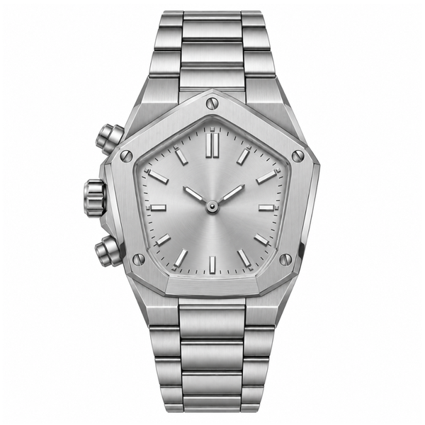 Silver Vertex Precision Watch