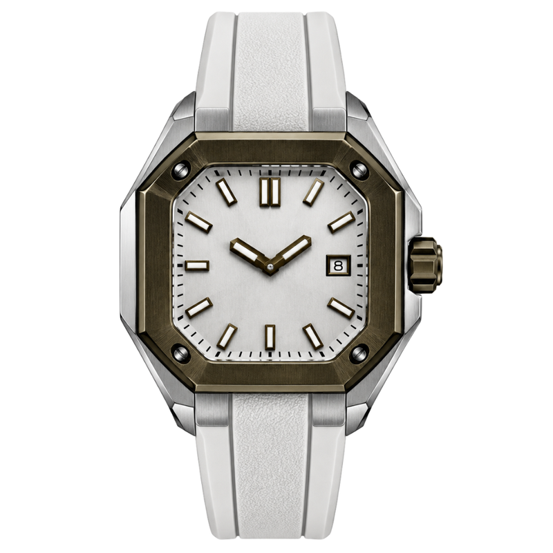 Ivory Bronze Fortress Watch