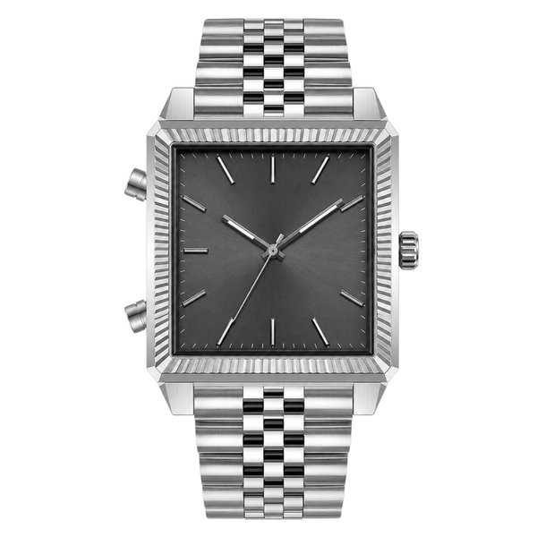 Sterling Graphite Frame Watch