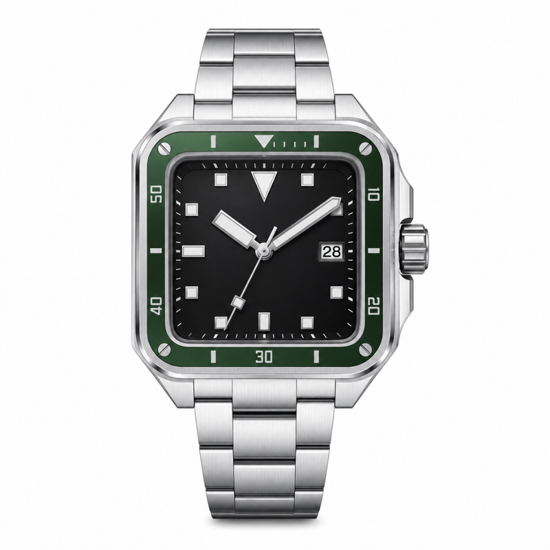 Tervan Green Watch