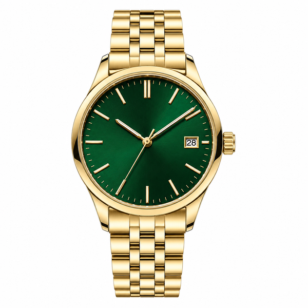 Solenne Emerald Gold Watch