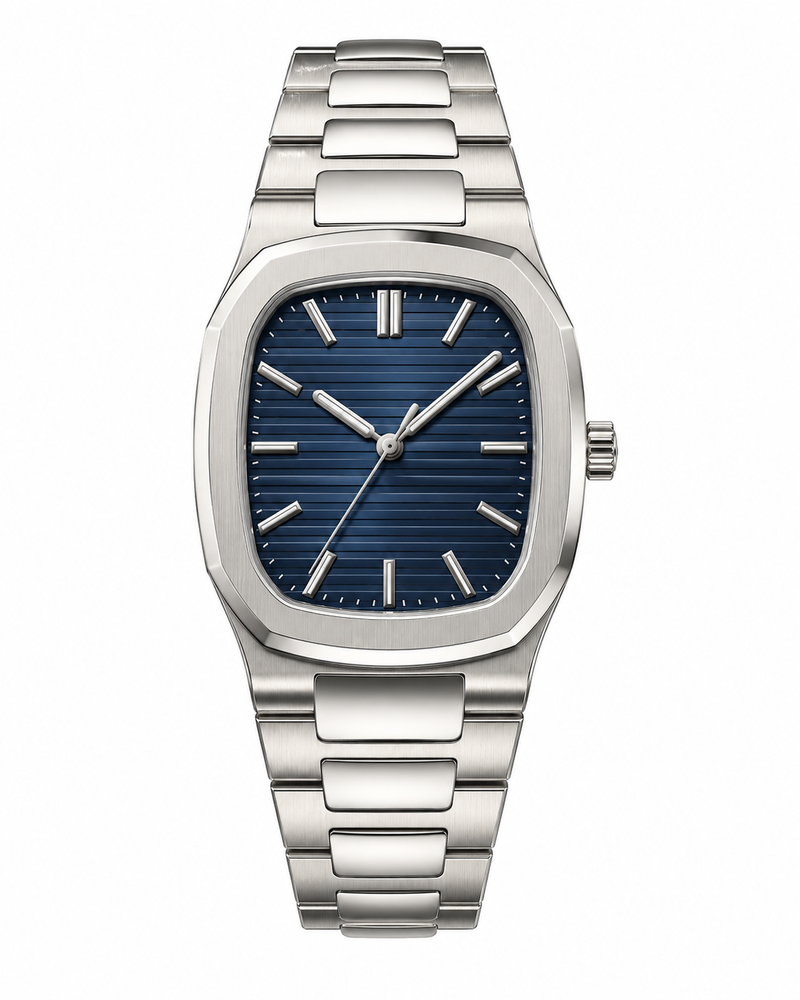 Stratos Azure Steel Watch