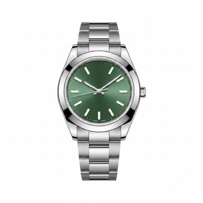 Men's Green Dial Watch