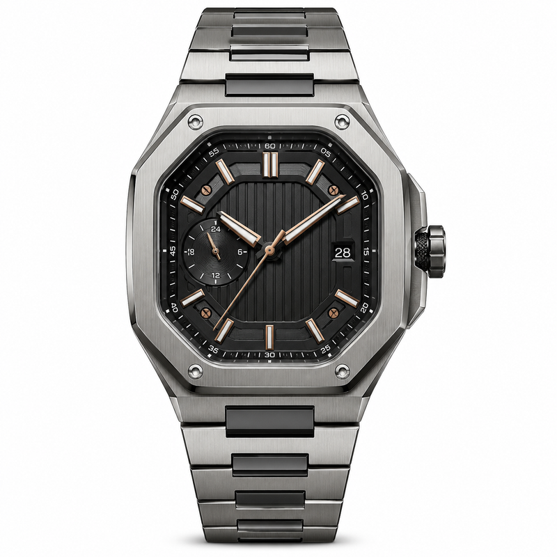 Ravenhurst Obsidian Watch