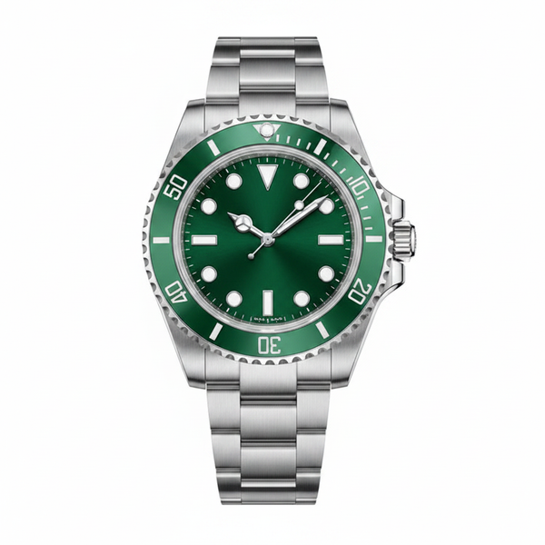 Men's Green Bezel Dive Watch