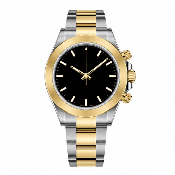 Two-Tone Chronograph Watch