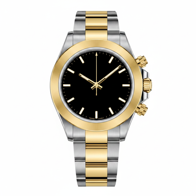 Two-Tone Chronograph Watch